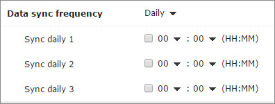 Redundancy Frequency Daily