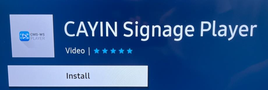 Install the app