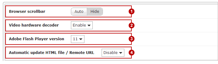 Playback Attributes