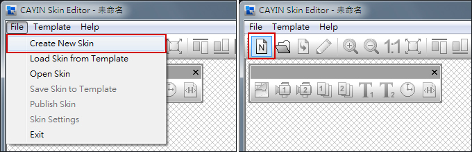 Create New Skin Create New Skin