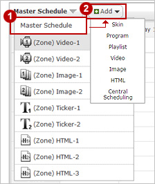 Add New Scheduled